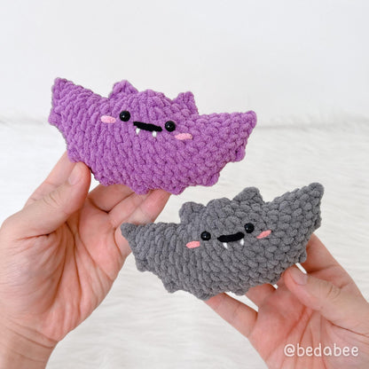 Bedabee No-Sew Little Bat Crochet Pattern Bundle Amigurumi PDF Tutorial