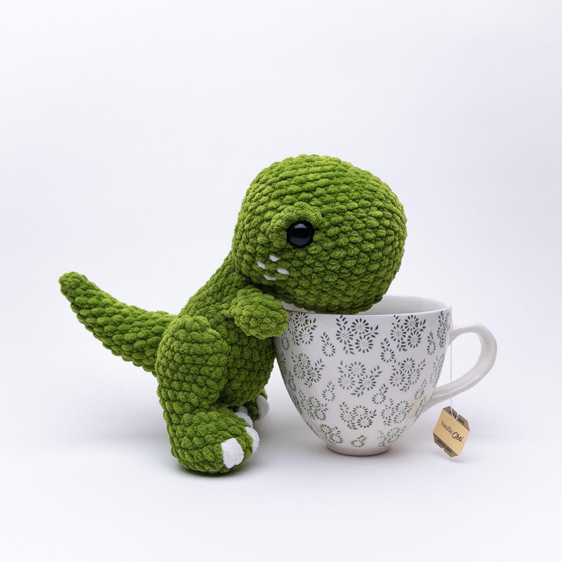 TheresasCrochetShop Troy the T-Rex Amigurumi Crochet Pattern PDF
