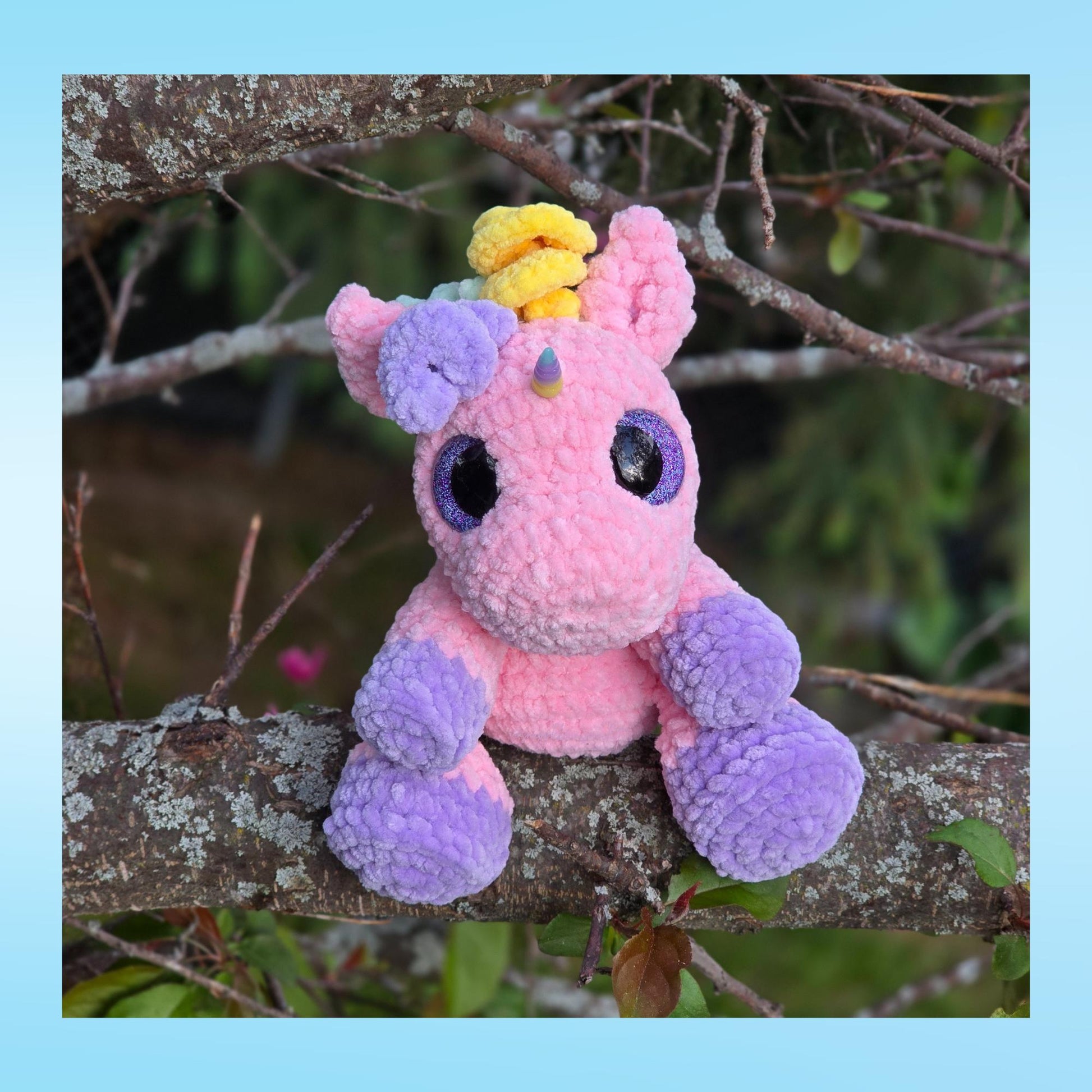 SnuggleBeansCrochet Dippy Dino Darth Dragon Una Unicorn Crochet Pattern Bundle Sploot Series PDF