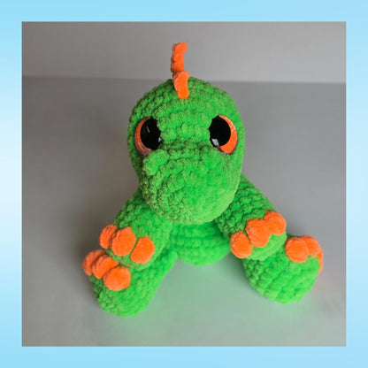 SnuggleBeansCrochet Dippy Dino Darth Dragon Una Unicorn Crochet Pattern Bundle Sploot Series PDF