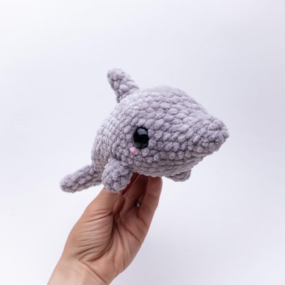 TheresasCrochetShop Dottie the Dolphin Amigurumi Crochet Pattern PDF