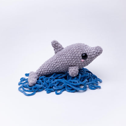 TheresasCrochetShop Dottie the Dolphin Amigurumi Crochet Pattern PDF