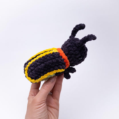 TheresasCrochetShop No Sew Flare the Firefly Amigurumi Crochet Pattern PDF