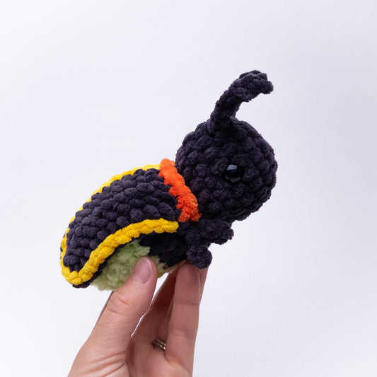TheresasCrochetShop No Sew Flare the Firefly Amigurumi Crochet Pattern PDF
