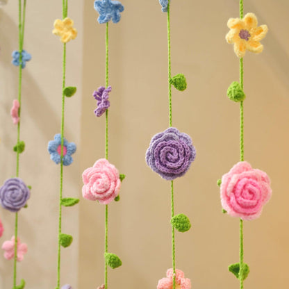 Hooktasyy 8-in-1 Flower Curtain Crochet Pattern PDF