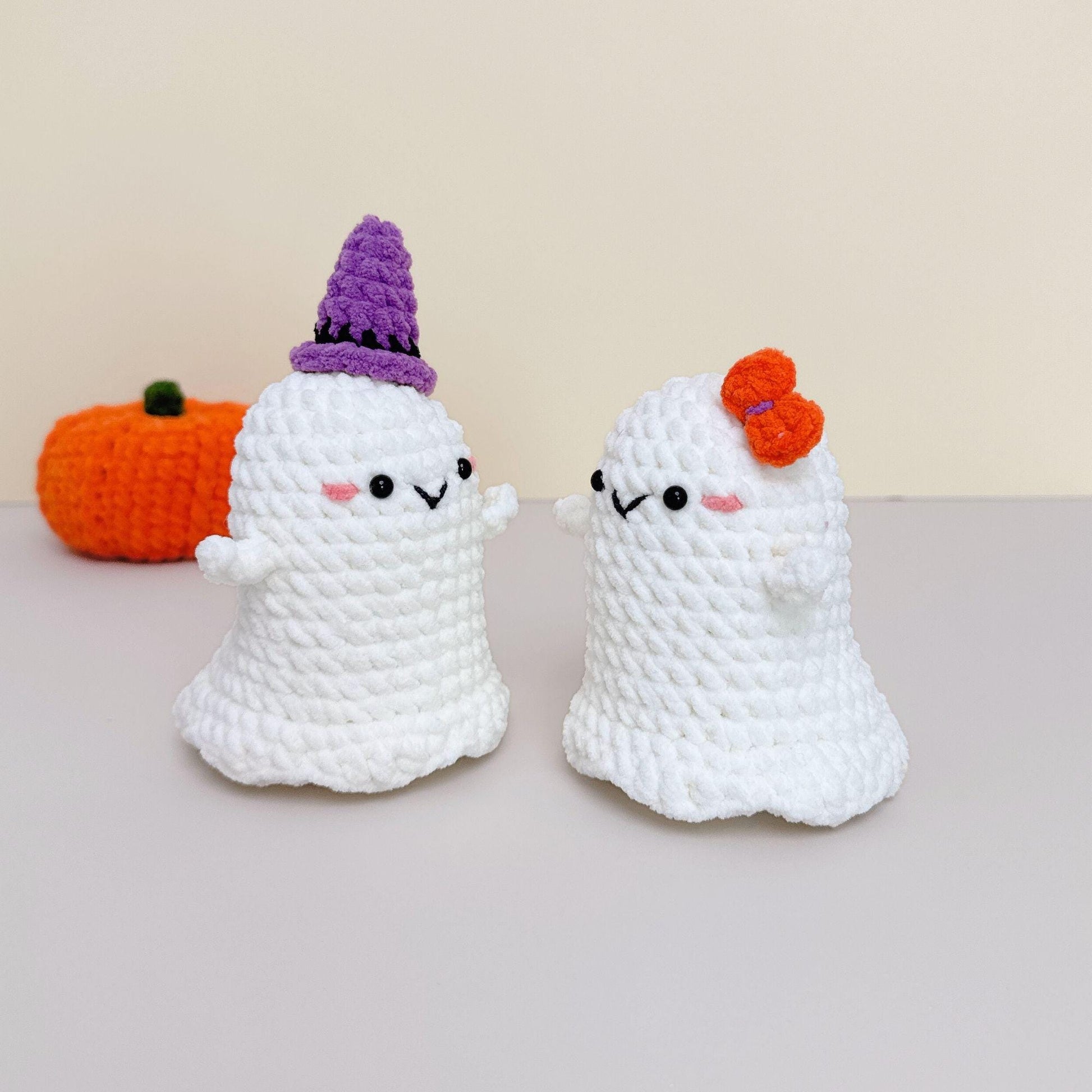 Bedabee Cute Ghost Plushies Crochet Pattern Bundle Amigurumi PDF