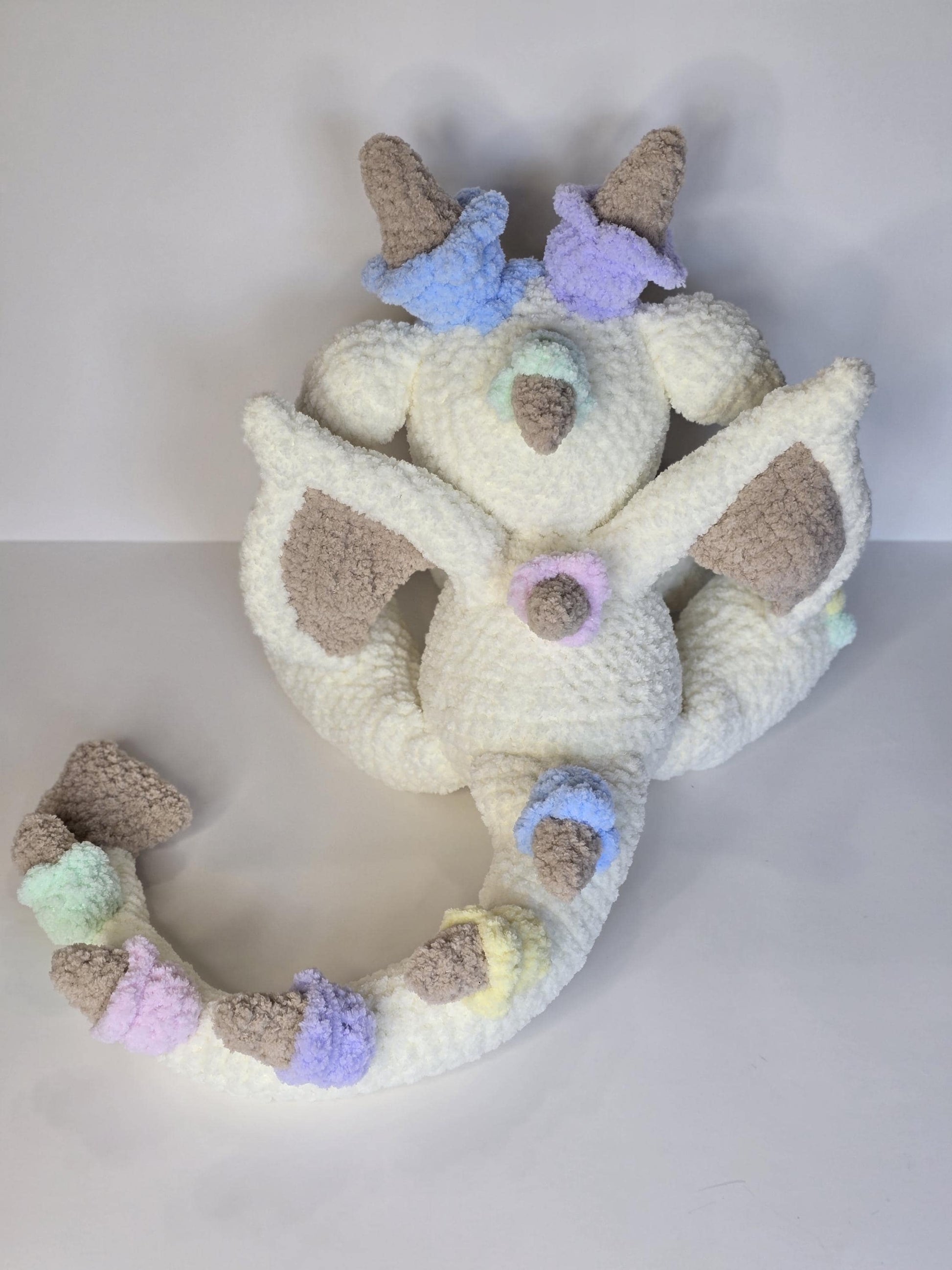 SnuggleBeansCrochet Crochet Wings for Original Snuggle Dragon Add-on PDF Pattern