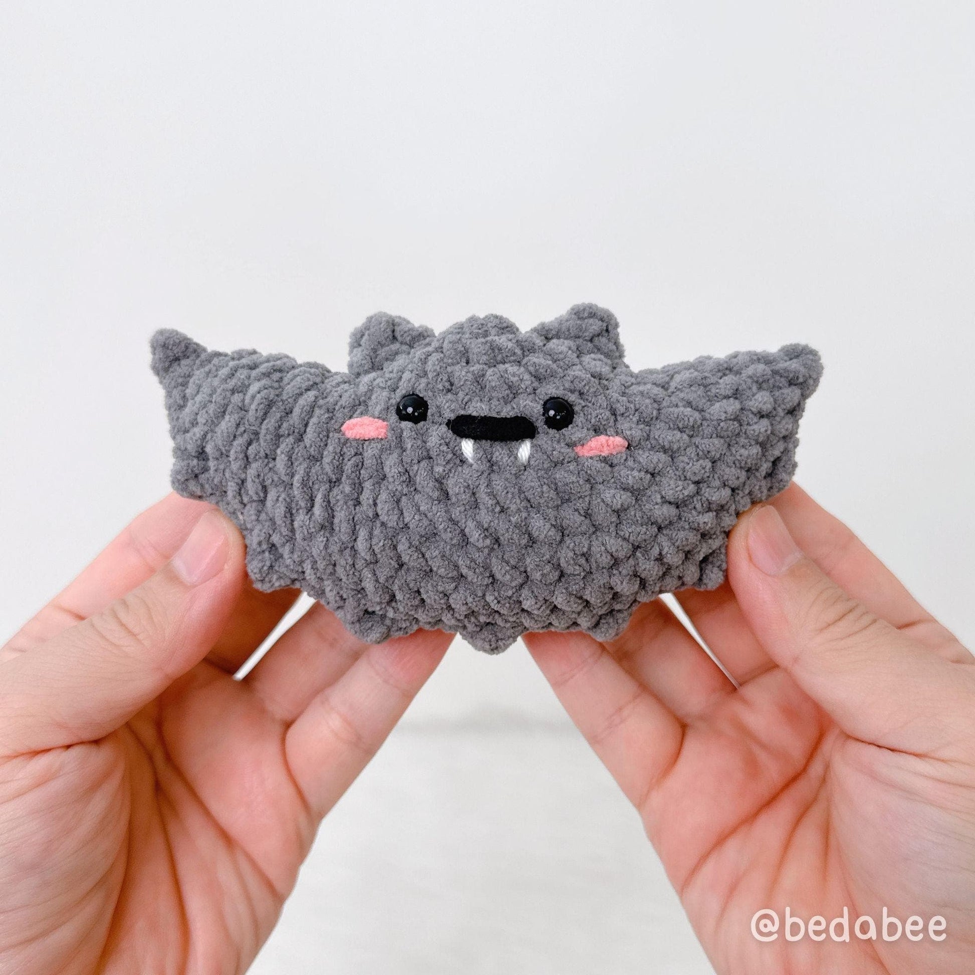Bedabee No-Sew Little Bat Crochet Pattern Bundle Amigurumi PDF Tutorial