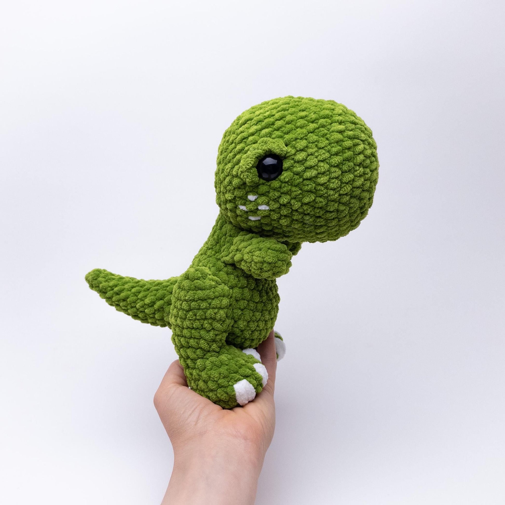 TheresasCrochetShop Troy the T-Rex Amigurumi Crochet Pattern PDF
