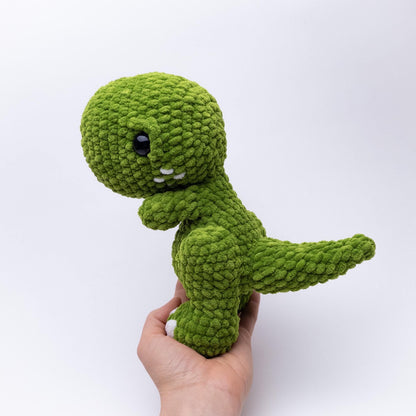 TheresasCrochetShop Troy the T-Rex Amigurumi Crochet Pattern PDF