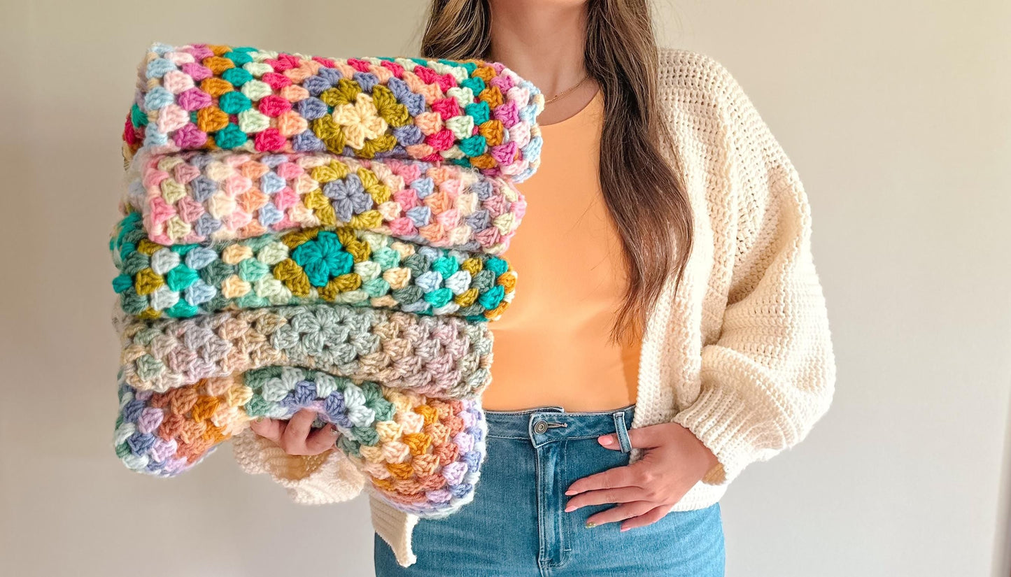 Jovie Cardigan Crochet Pattern (PDF Pattern)