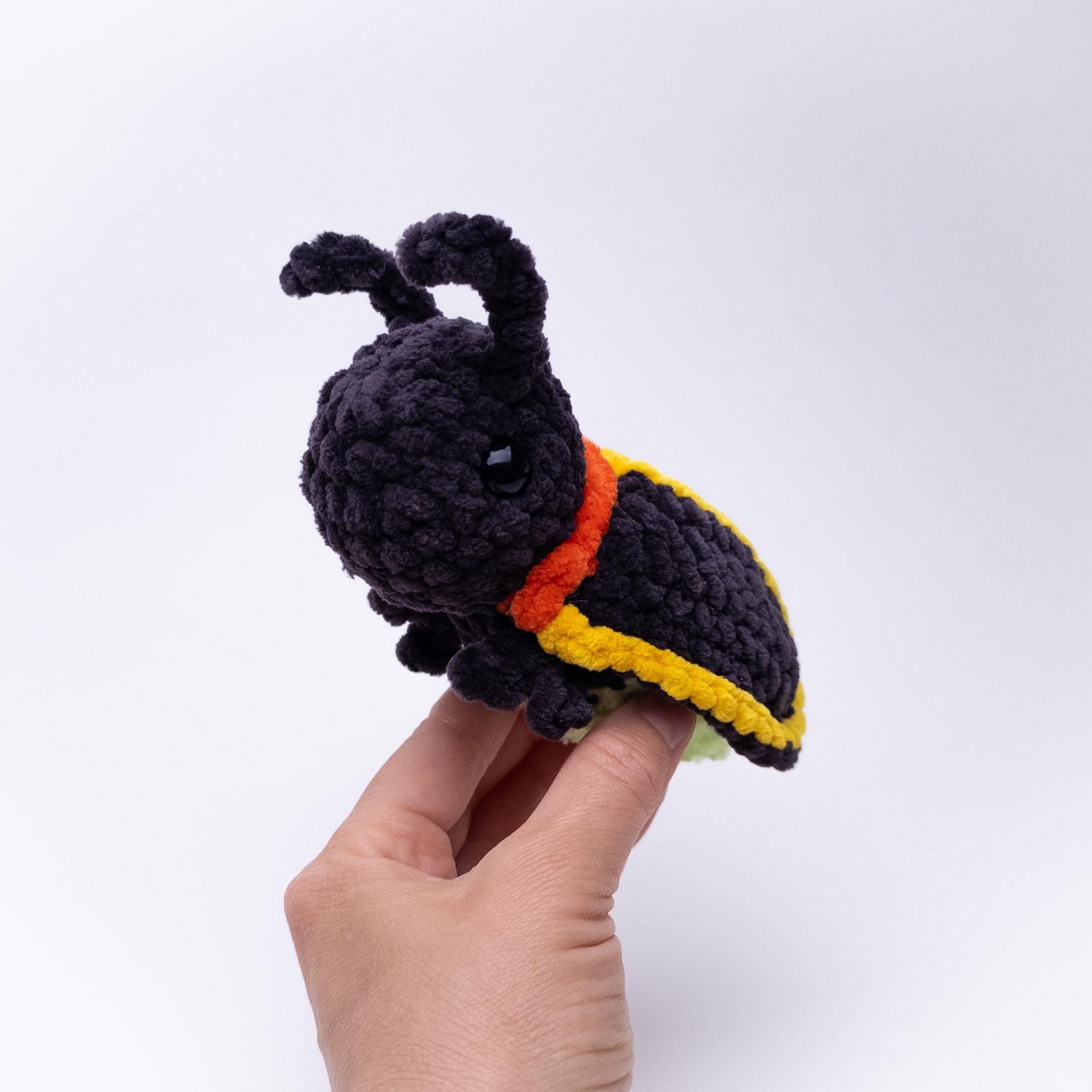 TheresasCrochetShop No Sew Flare the Firefly Amigurumi Crochet Pattern PDF
