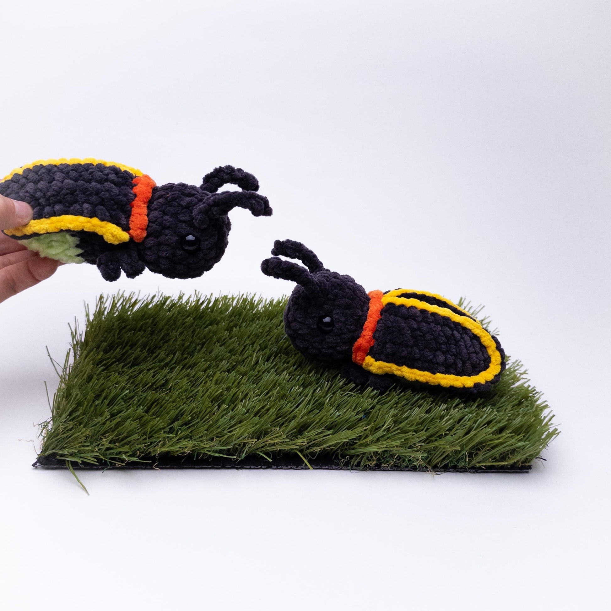 TheresasCrochetShop No Sew Flare the Firefly Amigurumi Crochet Pattern PDF