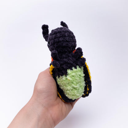 TheresasCrochetShop No Sew Flare the Firefly Amigurumi Crochet Pattern PDF