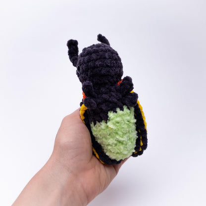 TheresasCrochetShop No Sew Flare the Firefly Amigurumi Crochet Pattern PDF