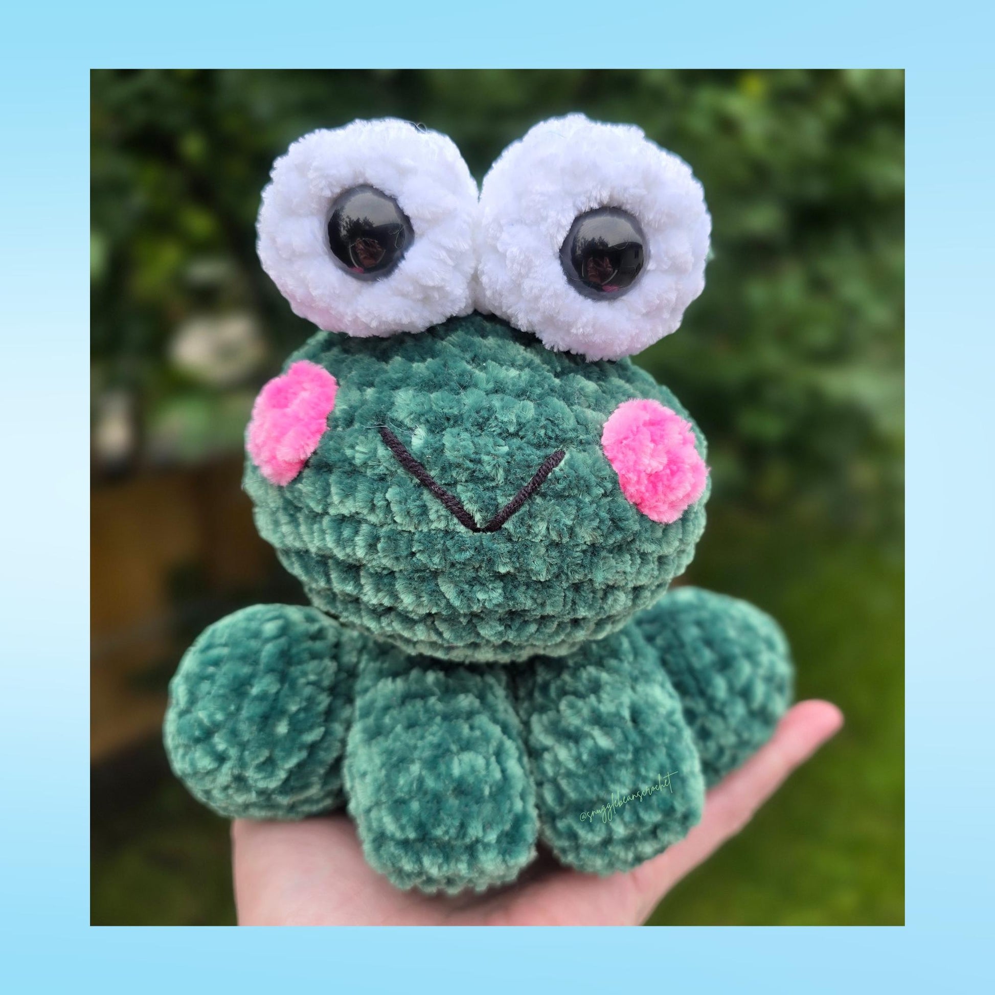 SnuggleBeansCrochet Figgy Frog Squeak Squirrel Berry Bear 3-Pack Crochet Pattern Bundle Low-Sew Sploot Series PDF