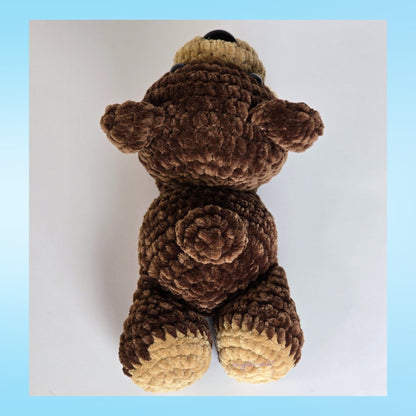 SnuggleBeansCrochet Figgy Frog Squeak Squirrel Berry Bear 3-Pack Crochet Pattern Bundle Low-Sew Sploot Series PDF