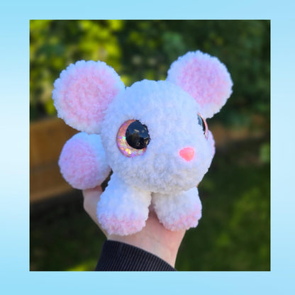 SnuggleBeansCrochet Cookie Cat Pax Puppy Mitzy Mouse Crochet Pattern Bundle Sploot Series PDF