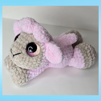 SnuggleBeansCrochet Lily the Lamb Crochet Pattern Intermediate PDF