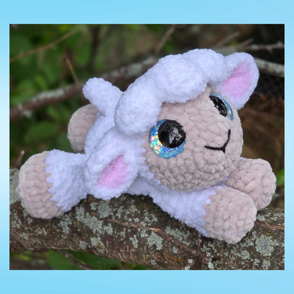 SnuggleBeansCrochet Lily the Lamb Crochet Pattern Intermediate PDF