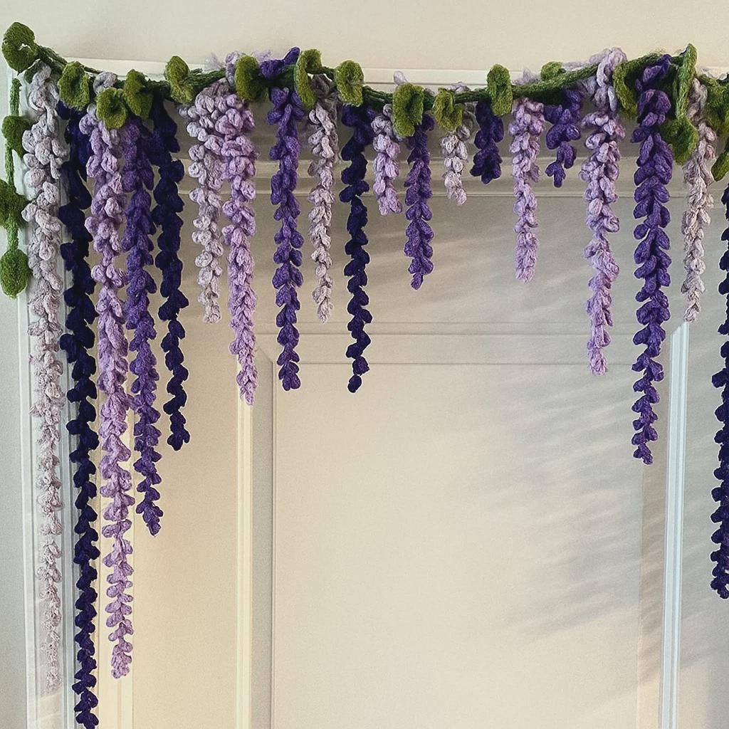 Hooktasyy No Sew Lavender Garland Crochet Pattern English PDF