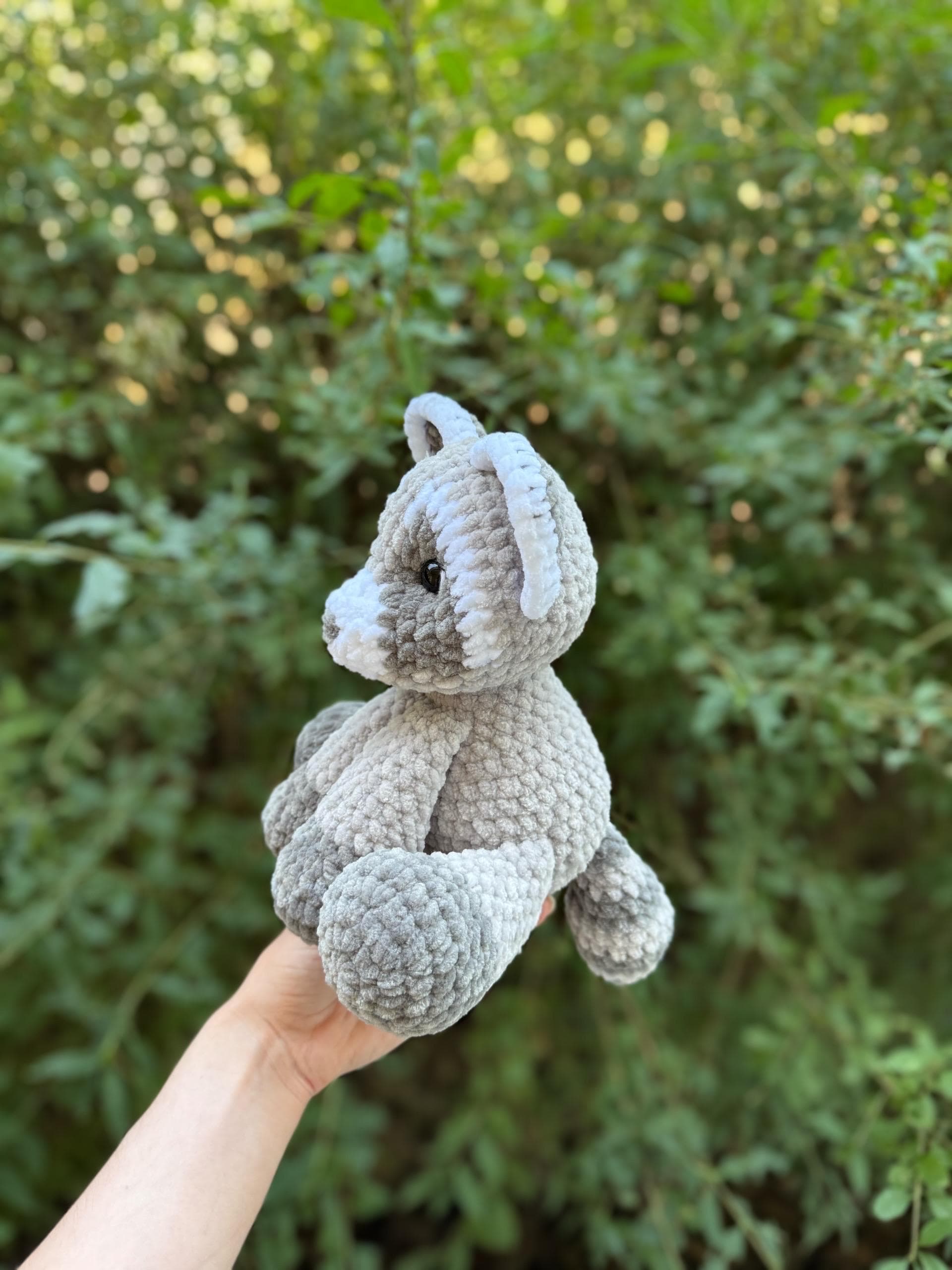 KnotsandSnugglesCo Rocky the Raccoon Crochet Pattern PDF