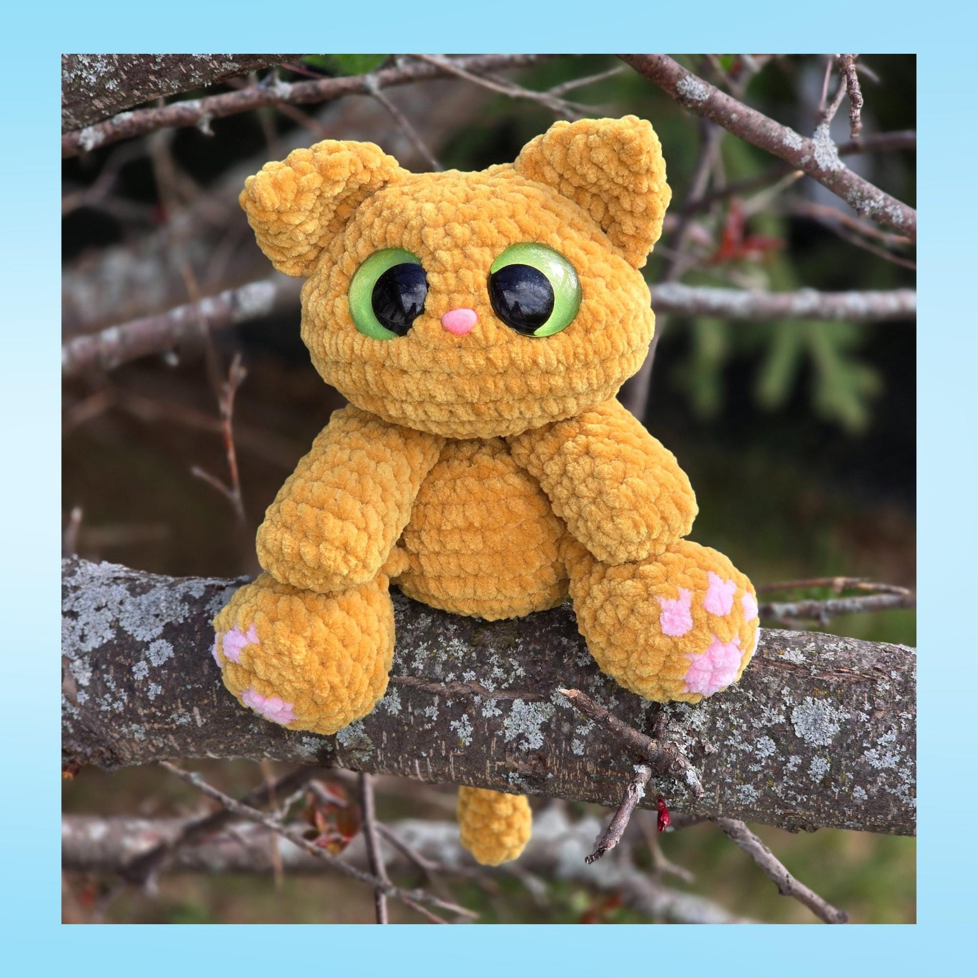 SnuggleBeansCrochet Cookie Cat Pax Puppy Mitzy Mouse Crochet Pattern Bundle Sploot Series PDF