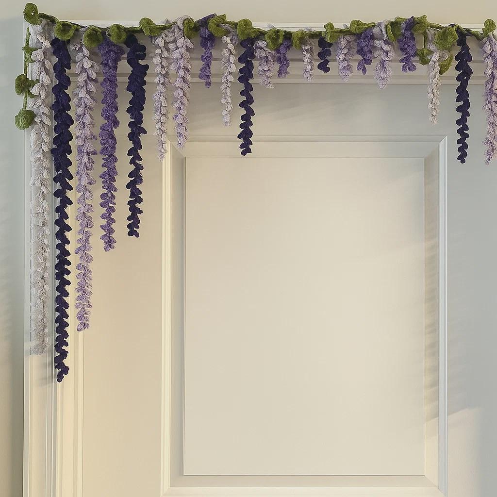 Hooktasyy No Sew Lavender Garland Crochet Pattern English PDF