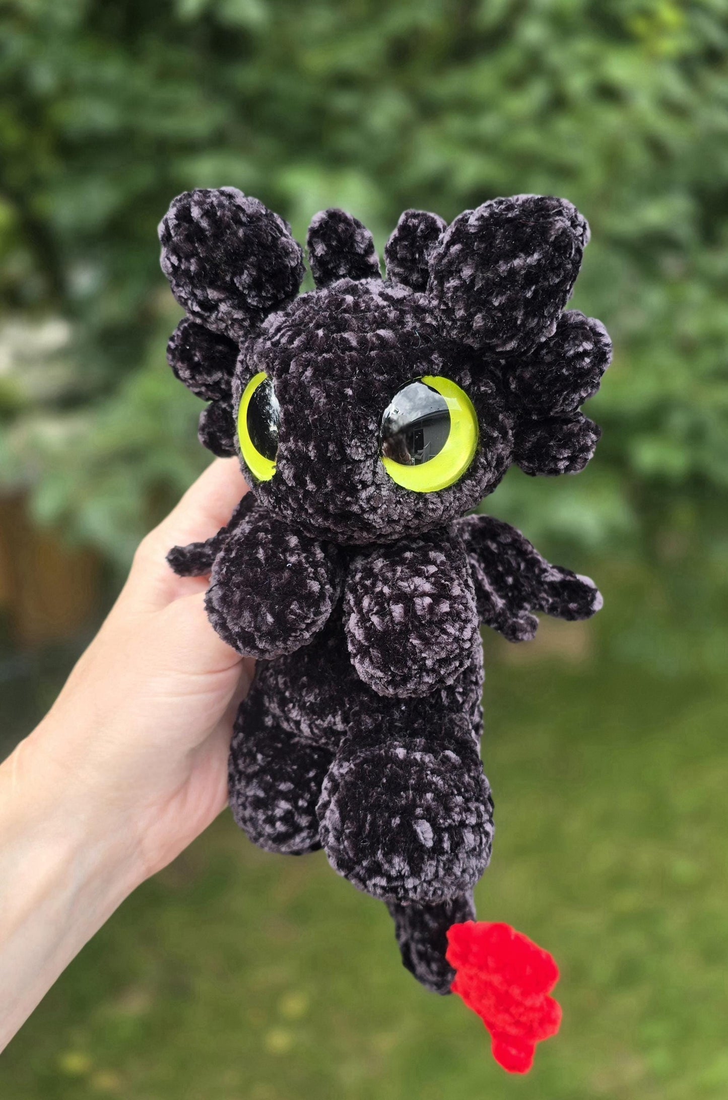 SnuggleBeansCrochet Baby Night Dragon Sploot Crochet Pattern Low-Sew Amigurumi PDF