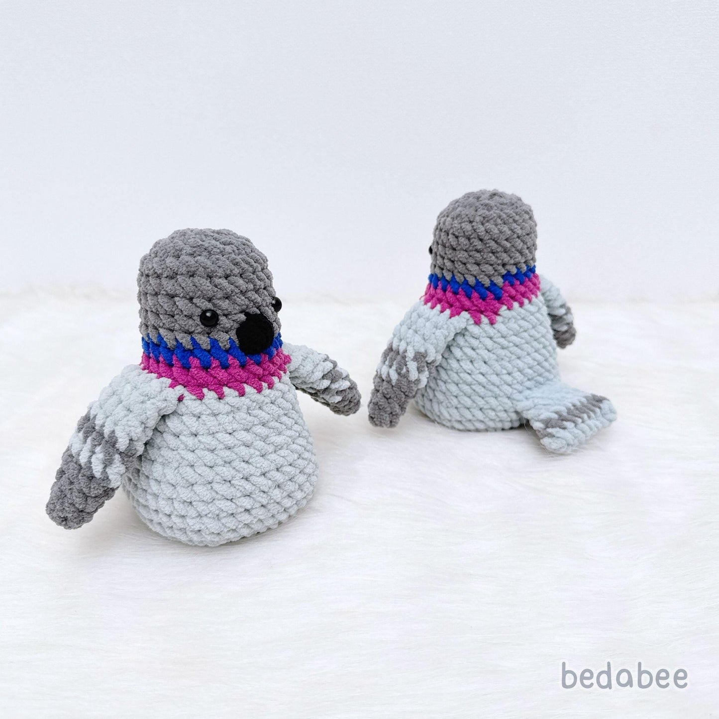 Bedabee No-Sew Pigeon Crochet Pattern Amigurumi PDF Tutorial