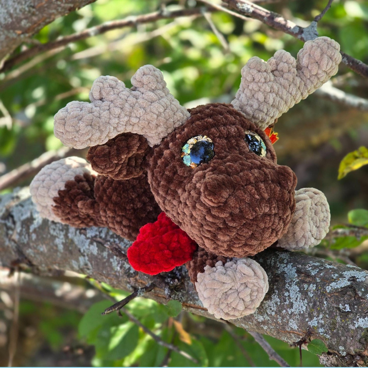 SnuggleBeansCrochet Melvin & Maple the Moose Crochet Pattern Advanced Intermediate PDF