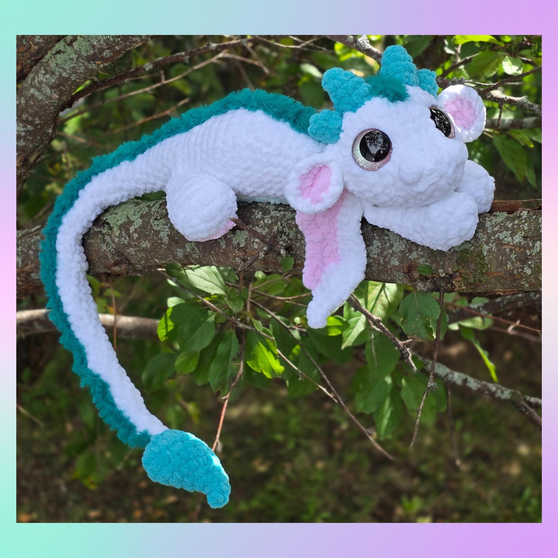 SnuggleBeansCrochet Eden the Cuddle Dragon Crochet Pattern PDF