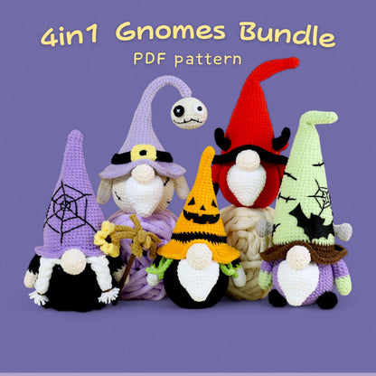 Hooktasyy 65+ Halloween Crochet Patterns Bundle PDF