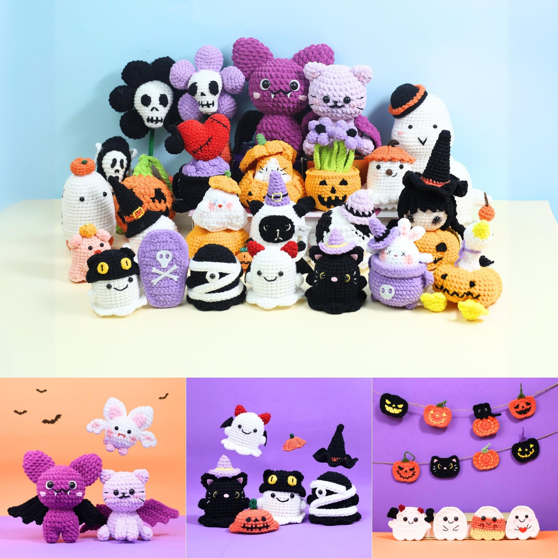 Hooktasyy 65+ Halloween Crochet Patterns Bundle PDF