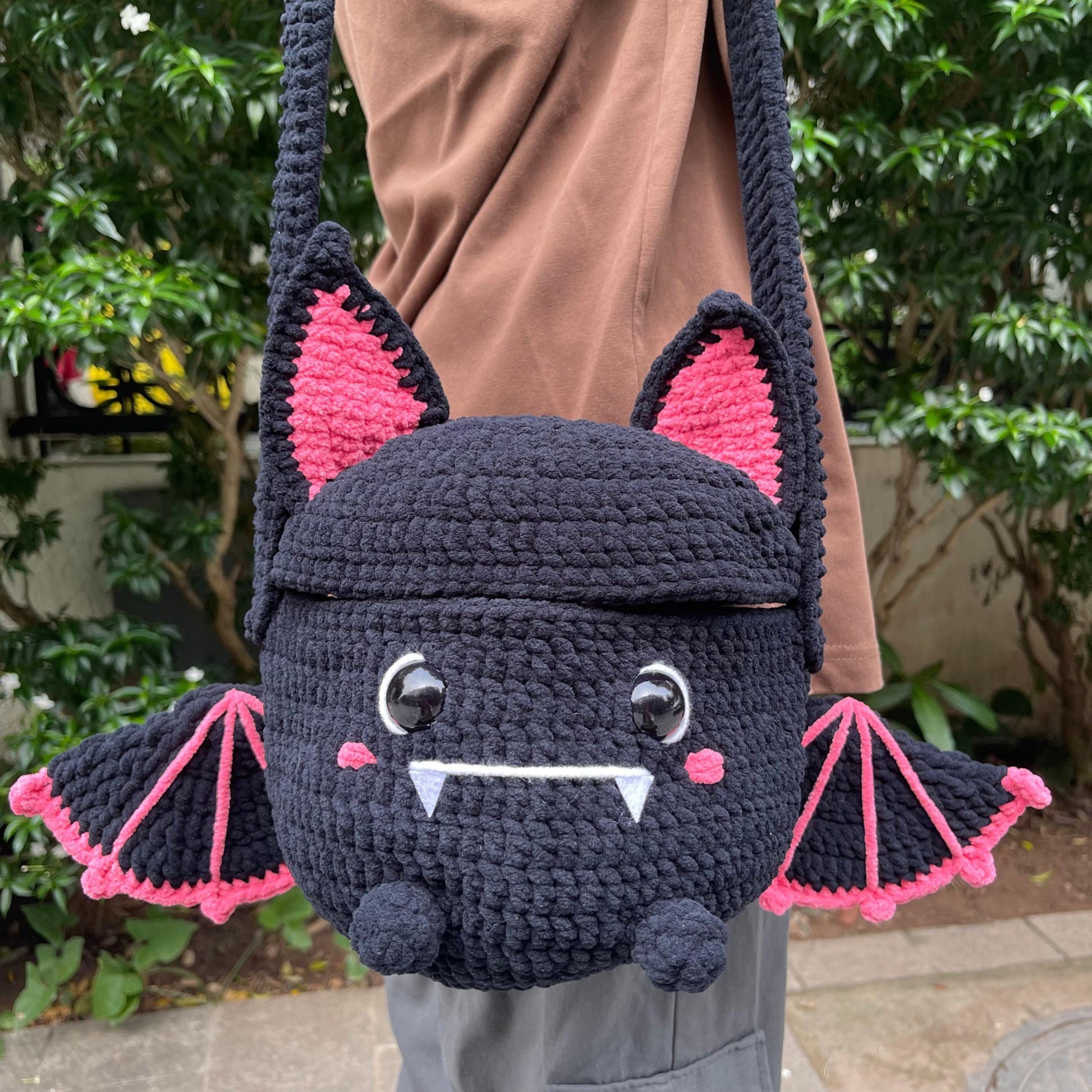 Hooktasyy 3-in-1 Halloween Candy BackPack Low Sew Crochet Pattern PDF