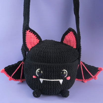 Hooktasyy 3-in-1 Halloween Candy BackPack Low Sew Crochet Pattern PDF