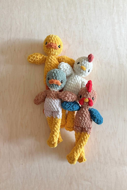 Oak and Marlow Millie Chicken and Friends Crochet Pattern Fable Collection