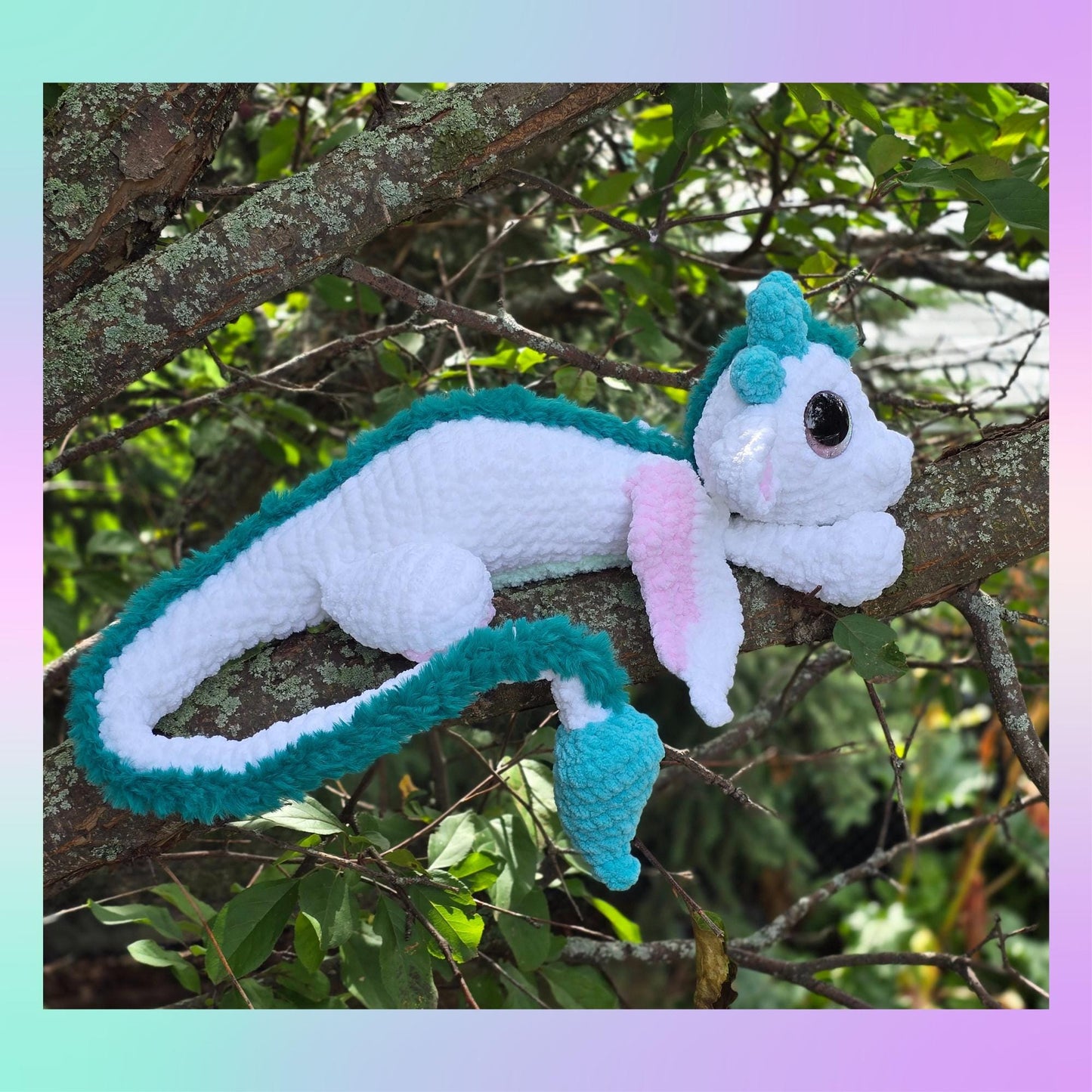 SnuggleBeansCrochet Eden the Cuddle Dragon Crochet Pattern PDF