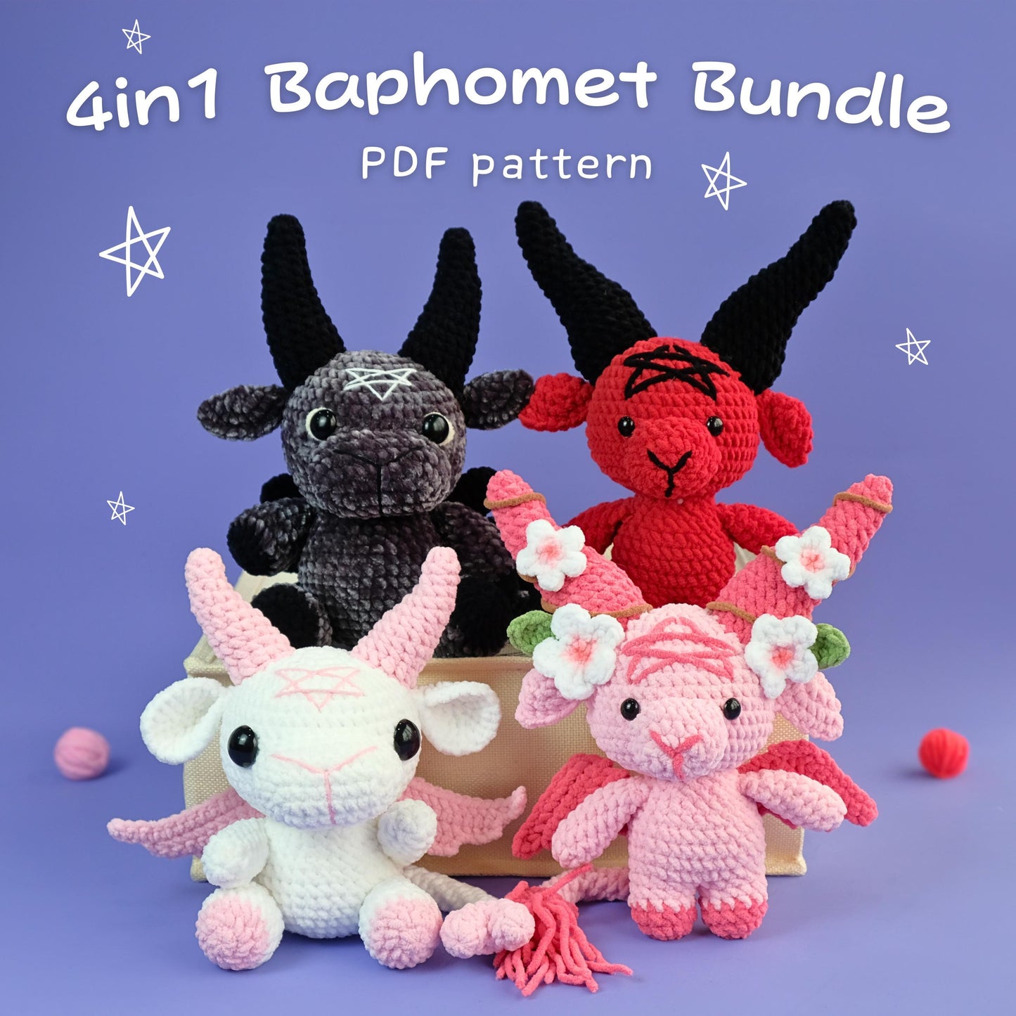 Hooktasyy 65+ Halloween Crochet Patterns Bundle PDF