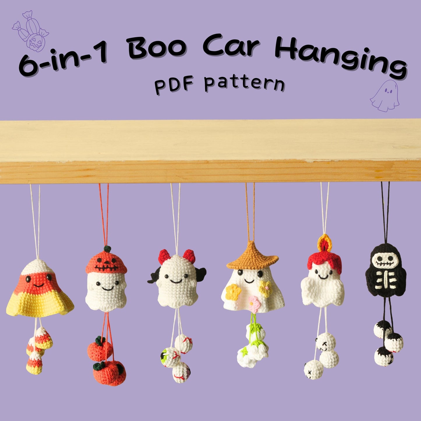 Hooktasyy 65+ Halloween Crochet Patterns Bundle PDF