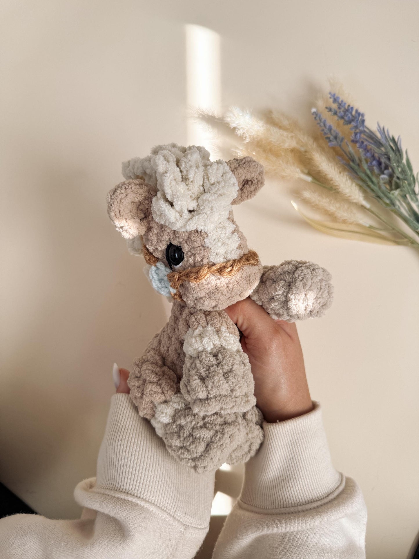 BkayCrochetCo ITTY Paylin the Pony Snuggler and Stuffie Amigurumi Crochet Pattern PDF