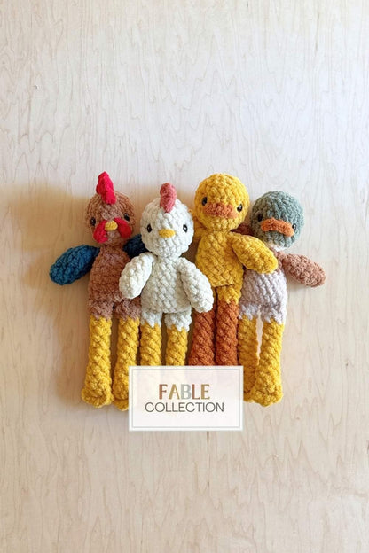 Oak and Marlow Millie Chicken and Friends Crochet Pattern Fable Collection