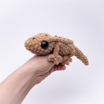 TheresasCrochetShop No Sew Gavin the Gecko Amigurumi Crochet Pattern PDF