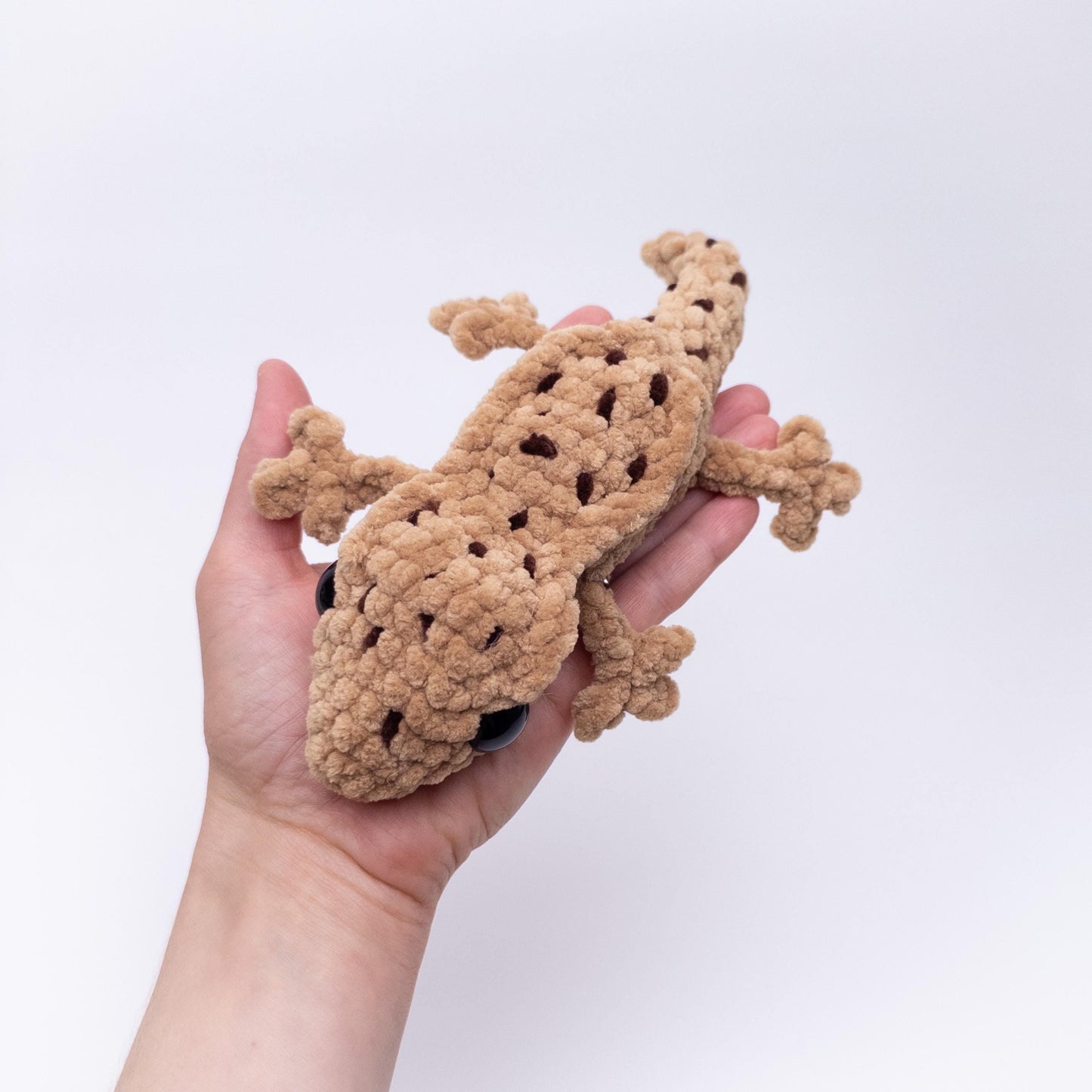 TheresasCrochetShop No Sew Gavin the Gecko Amigurumi Crochet Pattern PDF