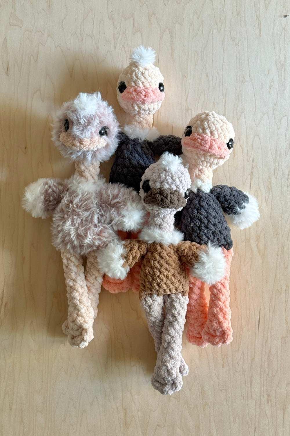 Ellie Ostrich Crochet Pattern (Fable Collection)