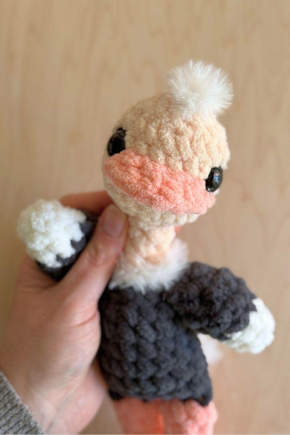 Ellie Ostrich Crochet Pattern (Fable Collection)
