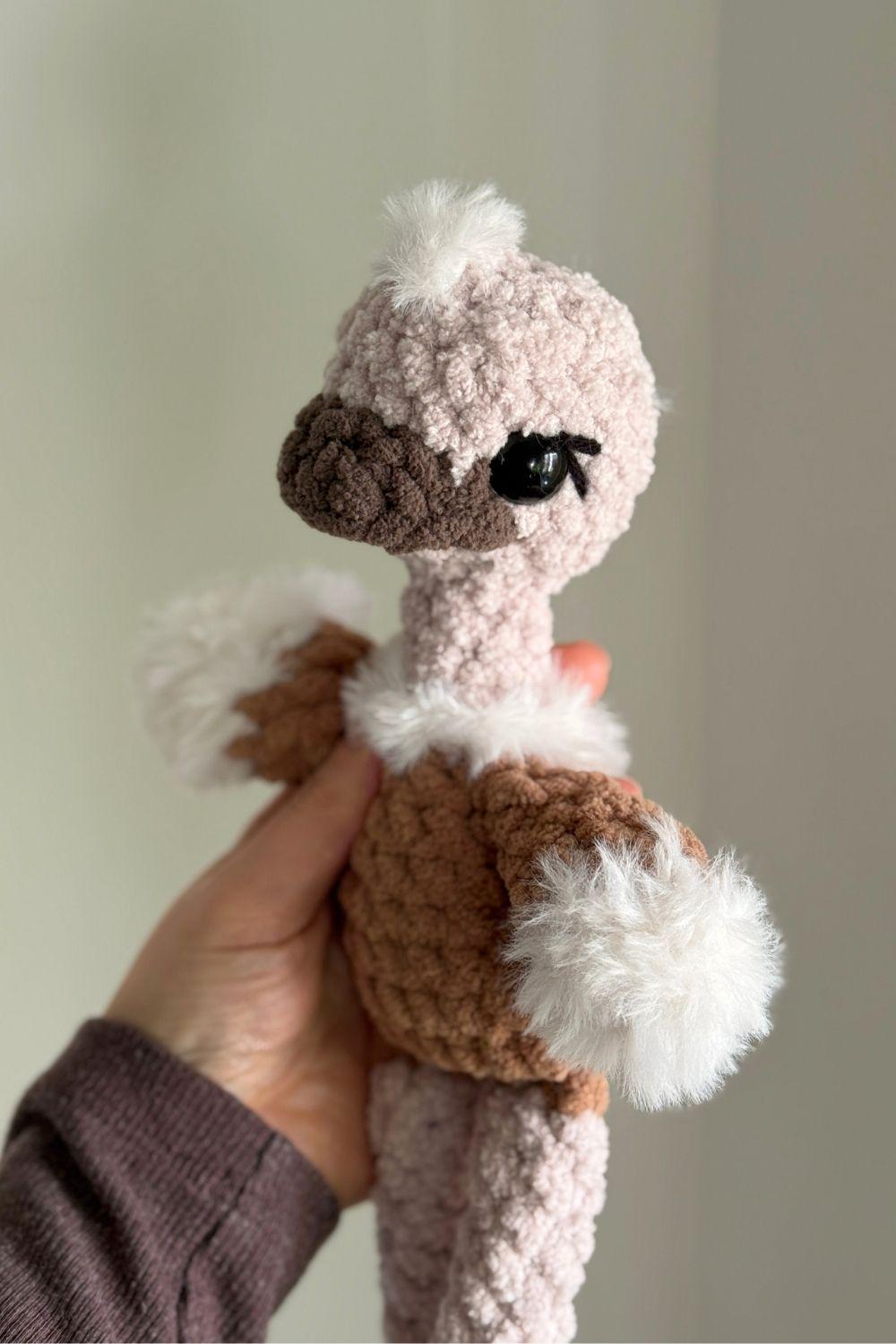 Ellie Ostrich Crochet Pattern (Fable Collection)