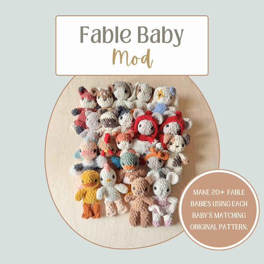 Oak and Marlow Fable Baby Mod Crochet Pattern (Fable Collection Extension)