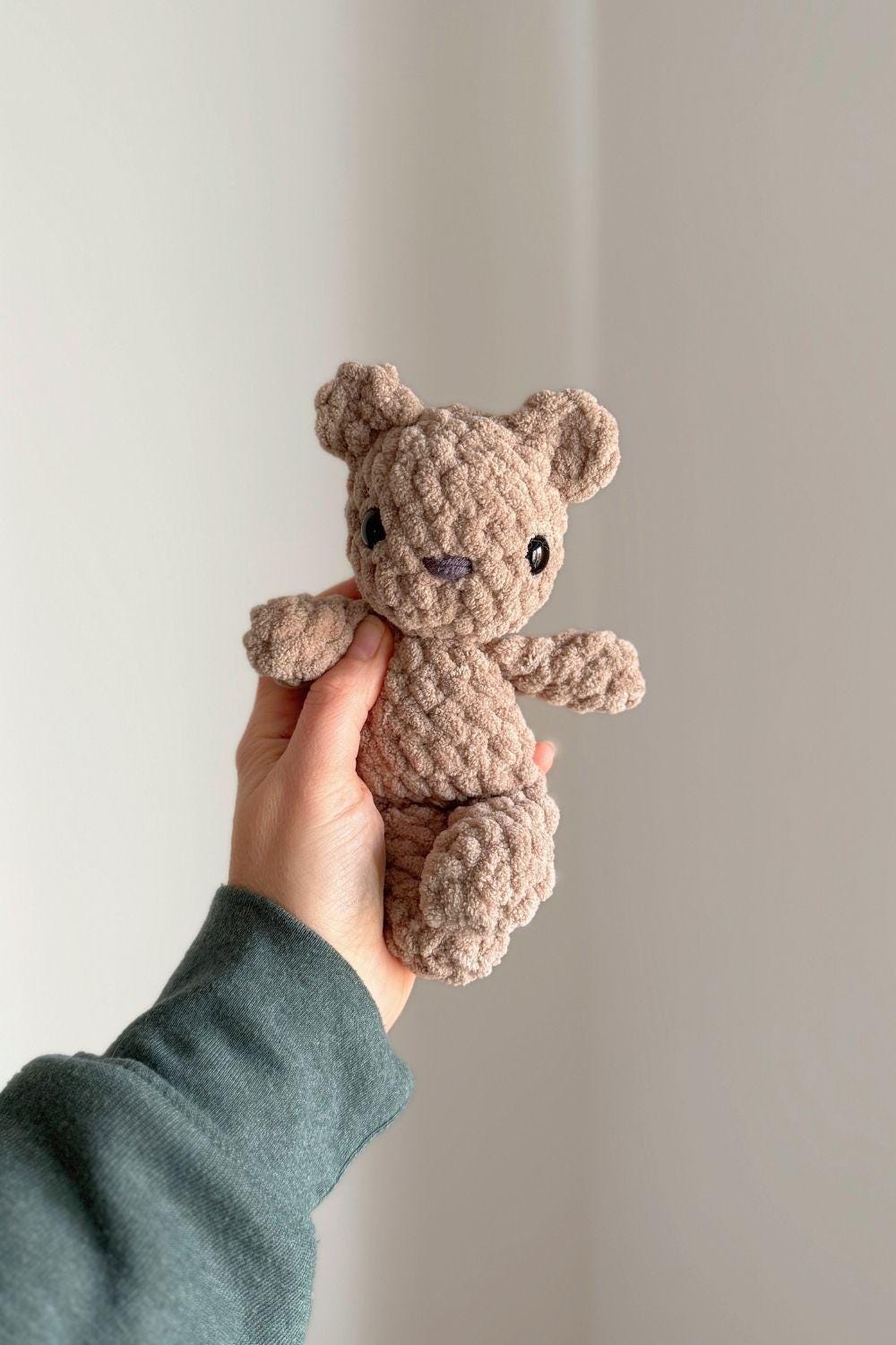 Oak and Marlow Baby Finn Bear Crochet Pattern