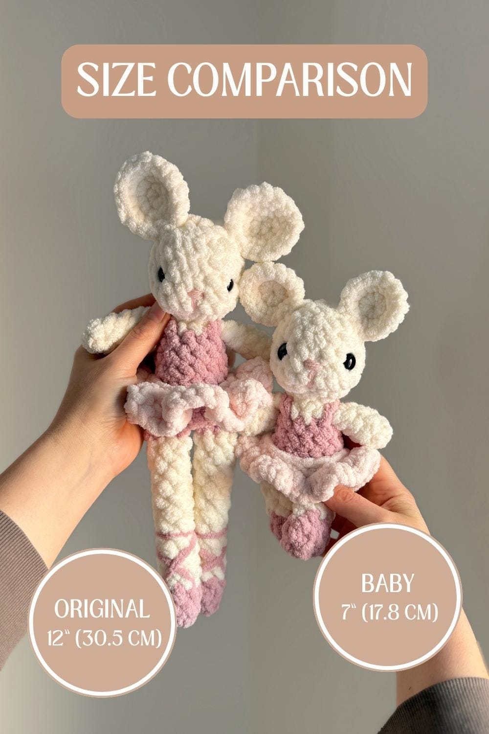 Oak and Marlow Baby Brie Mouse Crochet Pattern (Fable Collection)